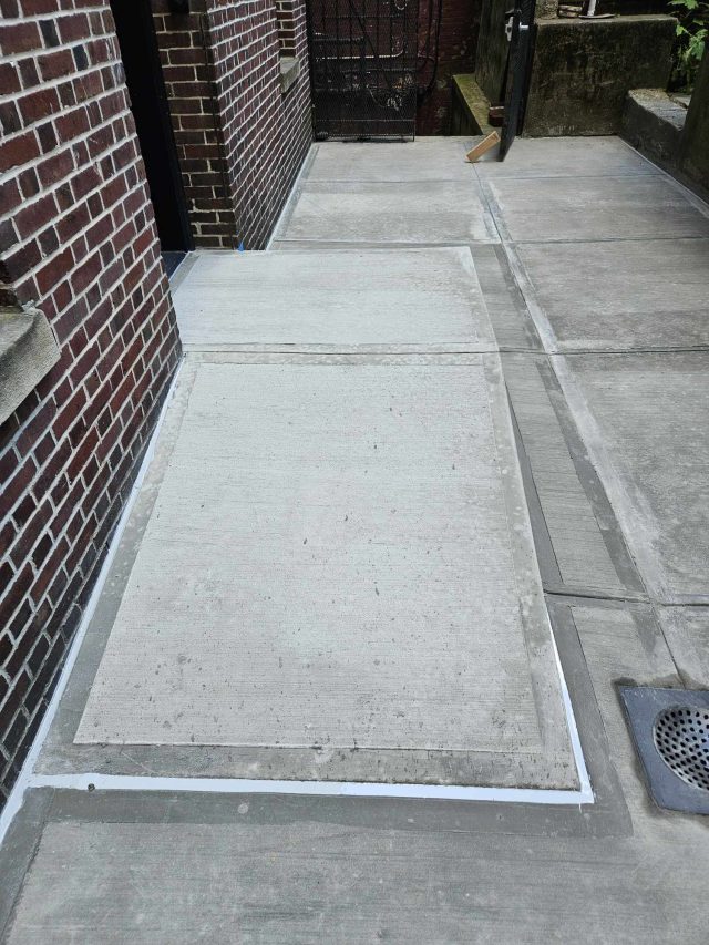 New Concrete walkway and Ramp installation - Dynamic Construction Company